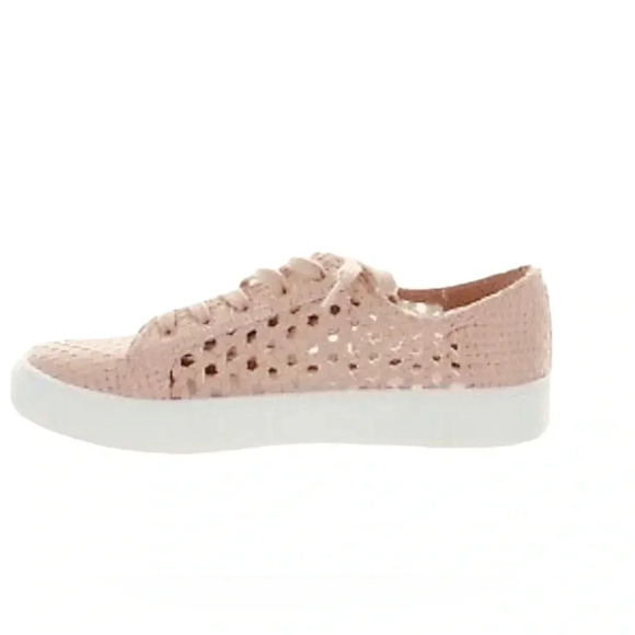 MARC FISHER Women's Surly Woven Faux Leather Sneakers - Light Pink - Size 8M - Picture 6 of 9